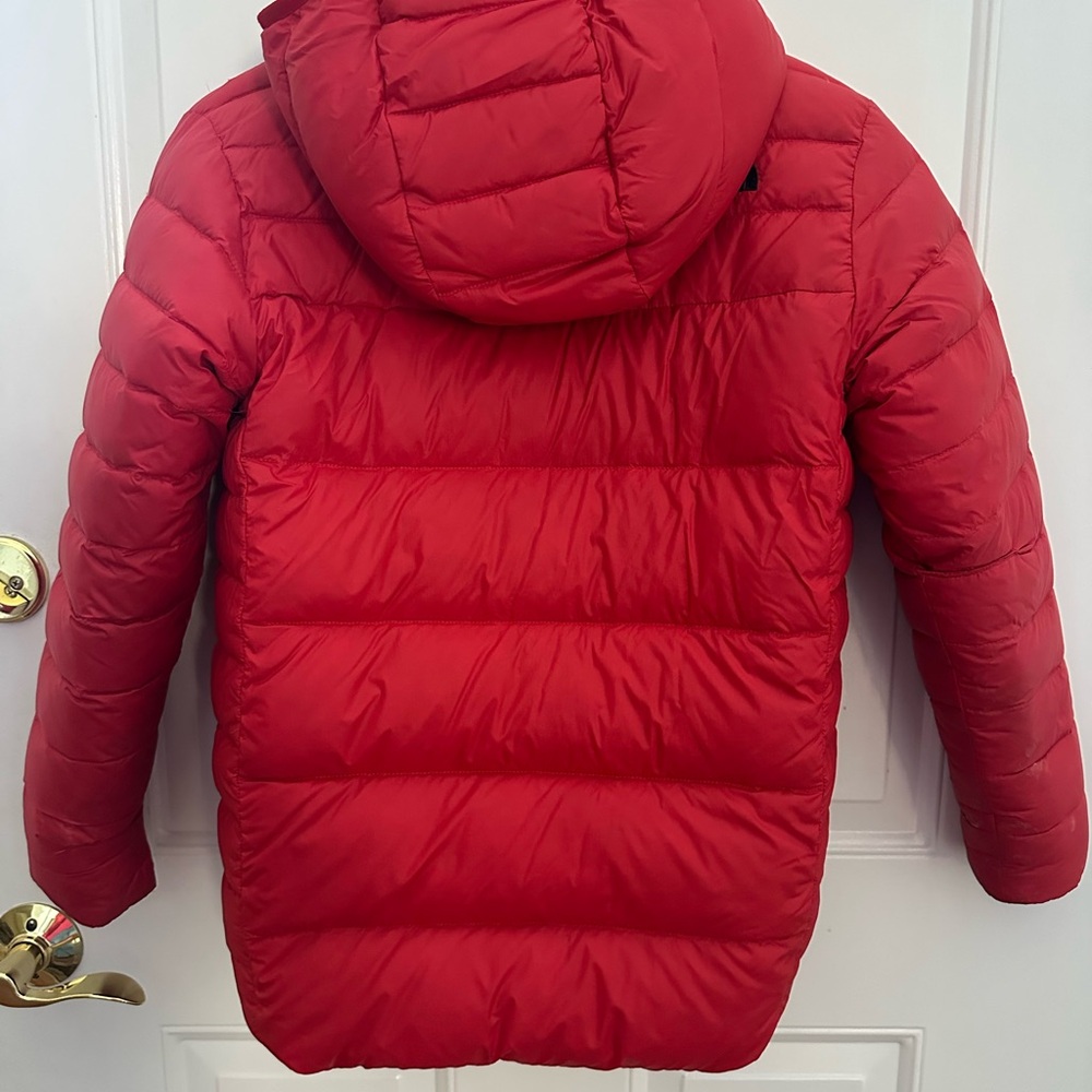 The North Face Red Puffer Jacket kids size M - Picture 8 of 12